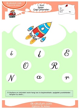 Çocuklar İçin R Sesi Çalışma Sayfaları 